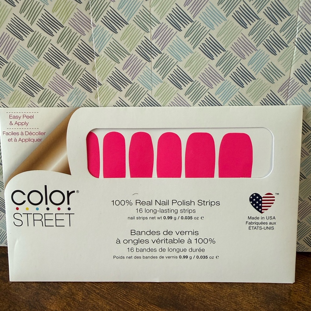 Color Street Bold Pink Nail Strips
